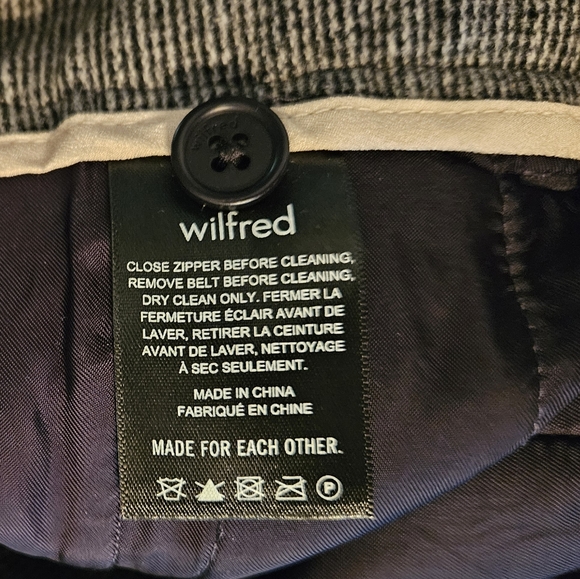 Wilfred Tie Front Jallade Pant Wool 4 - Picture 9 of 9